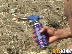 Mickey Taylor waxing Jack Ashley and fucking him hard