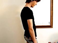 POV blowjob from twink taking on really big hard dick here