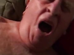 Grandpa getting fucked doggy style