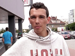 Prague dude fucked in a POV gay amateur porno movie