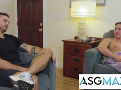 Tatted jock Kyle Fletcher wants to inspire his best friend with raw sex