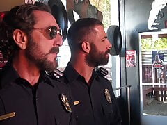 Cops raid a daddy bar for an orgy - Part 1