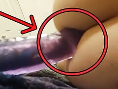 fuckingmachine b.dildo first anal amateur