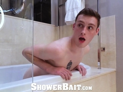 ShowerBait Shower Voyeur Fuck With Hung Black Cock