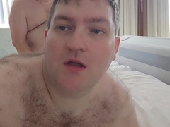 Humid Vid of Dude Throating Parent & Daddybear Nails His Fellow