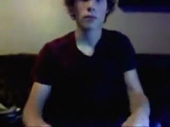 redhead twink morning wank