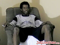 draped black fellow Jay pumps a geyser of cum