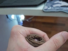 YOUNG eighteen YR AGED ASSFUCKER WANKING BEFORE A TUB