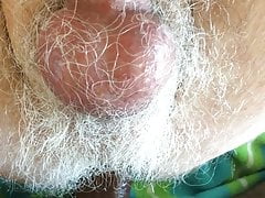 Exploding inside grandpa watching his gorgeous cock
