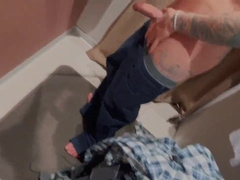 Insatiable onanism in the fitting apartment️