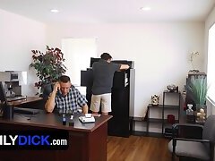 FamilyDick - Hunk Stepdad Jax Thirio Drills Hardcore Latino Stepson Gabe Bradshaw's Asshole
