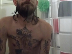 Bearded bathroom time