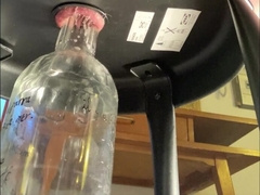 Injection of a bottleneck in my shitpipe and a jizz flow for your face.