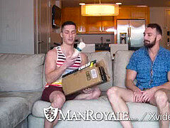 ManRoyale Fit fellow penalizes Tight Ass Thong grizzly