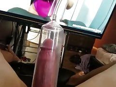 My Penis Pump Long Hard Cock to Porn