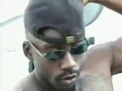 ebony hunk fucks twink