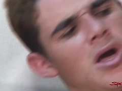 Sparta - Super-Hot Shaft Drainers Blow Pecker And Get Caboose Screwed In A 4 Way!