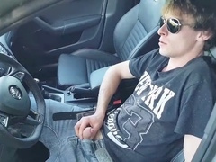 bear milks off in car