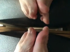 Mirror joy with my soles