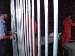 Rocko South gets a warm prison blowjob from Sebastian Young