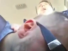 Guy blows me in the car spills the cum and licks it up 4