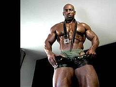Mature daddy black Bodybuilder Part two of 2
