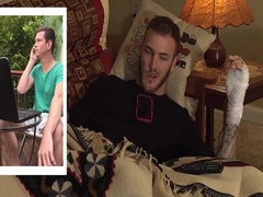 Injured Straight Friend