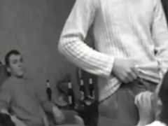 Vintage Military Men in Amateur Gay Sex Tape