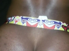 Suspended Hispanic Breeding Thicc Black rump