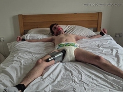 Nappy Stud Trussed to the Couch