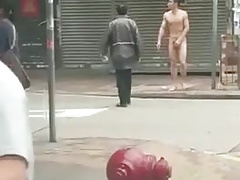 chinese naked in street (33'')