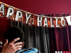 Twinks passionately suck each other off and fuck balls deep