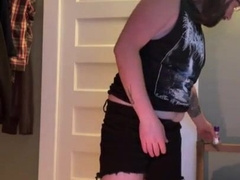 Super hot Emo Boy Plays With His Hefty Prick Until He Pours out! (Part 1)