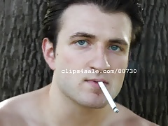 Smoking Fetish - Chris Smoking Video 2