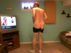 Naked Workout with Happy Ending