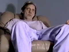 Drained, jerked off, solo cumshot