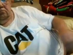 Daddy Strokes on Webcam