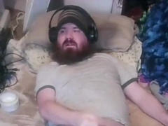 Wanking with a different overhead glance