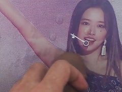 An Yu-jin Cum Tribute on Armpit twice