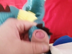 Petite Blue Dinosaur T-rex Par.1