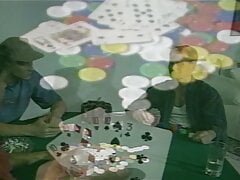 Crazy card players have erotic group sex with cock sucking and extreme immense anal sex