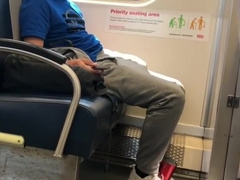 When You Spot Someone Jerking On The Commute & Join In Porn