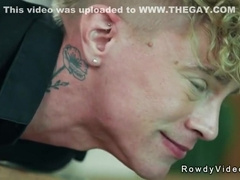 Harley Xavier And Dale Savage - Young Blonde Gay Anal Fucked By Old Man