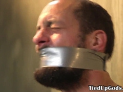 Ebony domination & submission dom deepthroats trussed subordinated hard-on