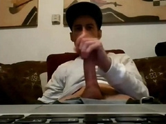 Sexy Str8 Guy Cums on his Ripped Abs #41 3