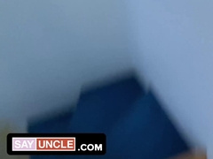 Steamy Buddies Having Condom-Free Joy