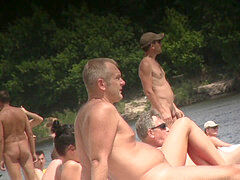 SPYING ON nude guys AT THE nudist BEACH VOL 7
