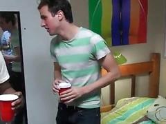 Twinks have sex on the bed