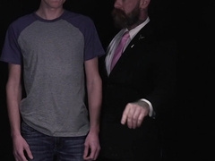 Richie West welcomes Jack Dixon's gigantic cock