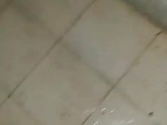 A very hot GuY Jerking off in Rest room